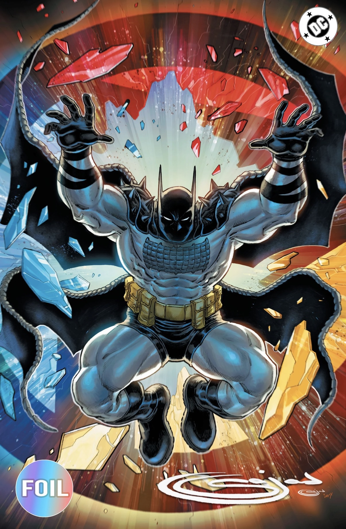 Absolute Batman #20 Sajad Shah Exclusive Virgin SIGNED FOIL Variant LTD