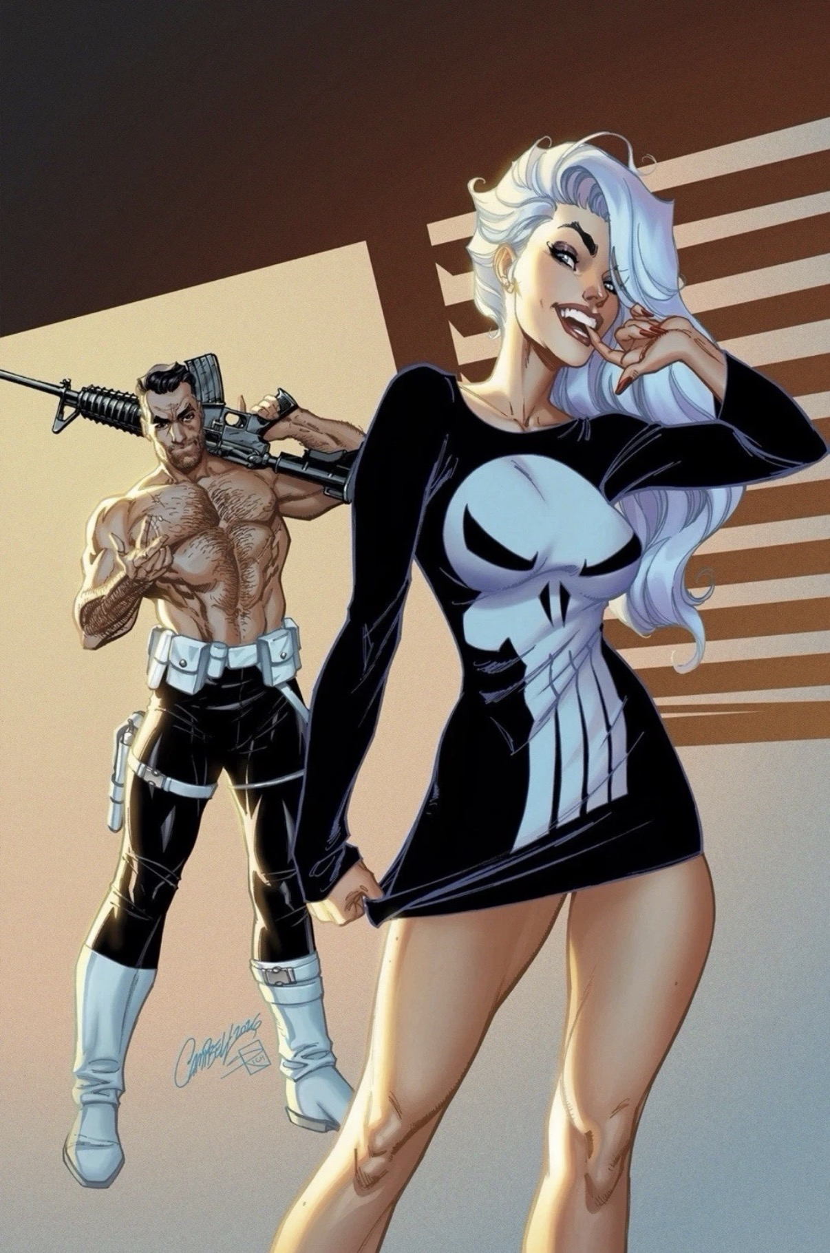 Black Cat #11 1:100 J. Scott Campbell Variant