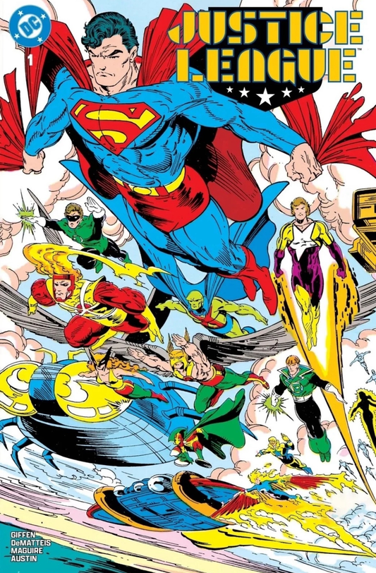 Justice League #1 (1987) REPRINT Todd McFarlane Trade Dress Variant