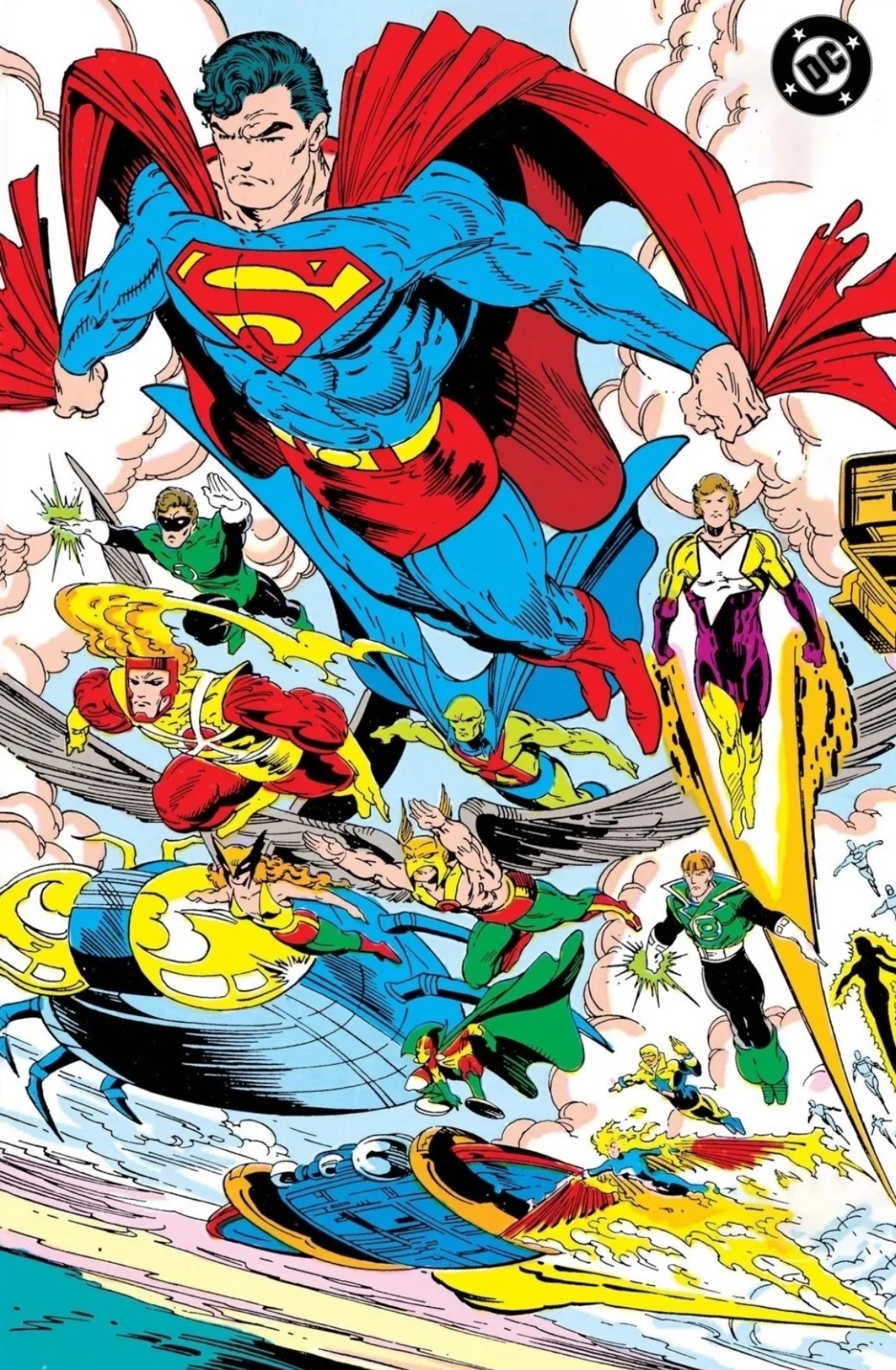 Justice League #1 (1987) REPRINT Todd McFarlane Virgin Variant