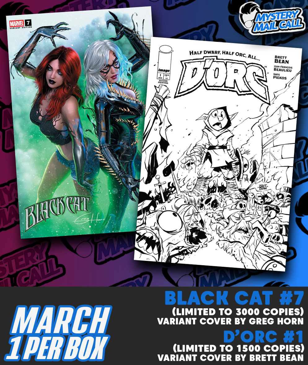 Current Mystery Mail Call - Worldwide Shipping Now Available!