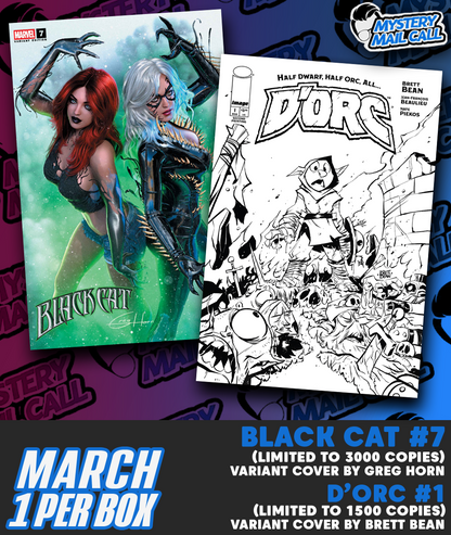 Current Mystery Mail Call - Worldwide Shipping Now Available!