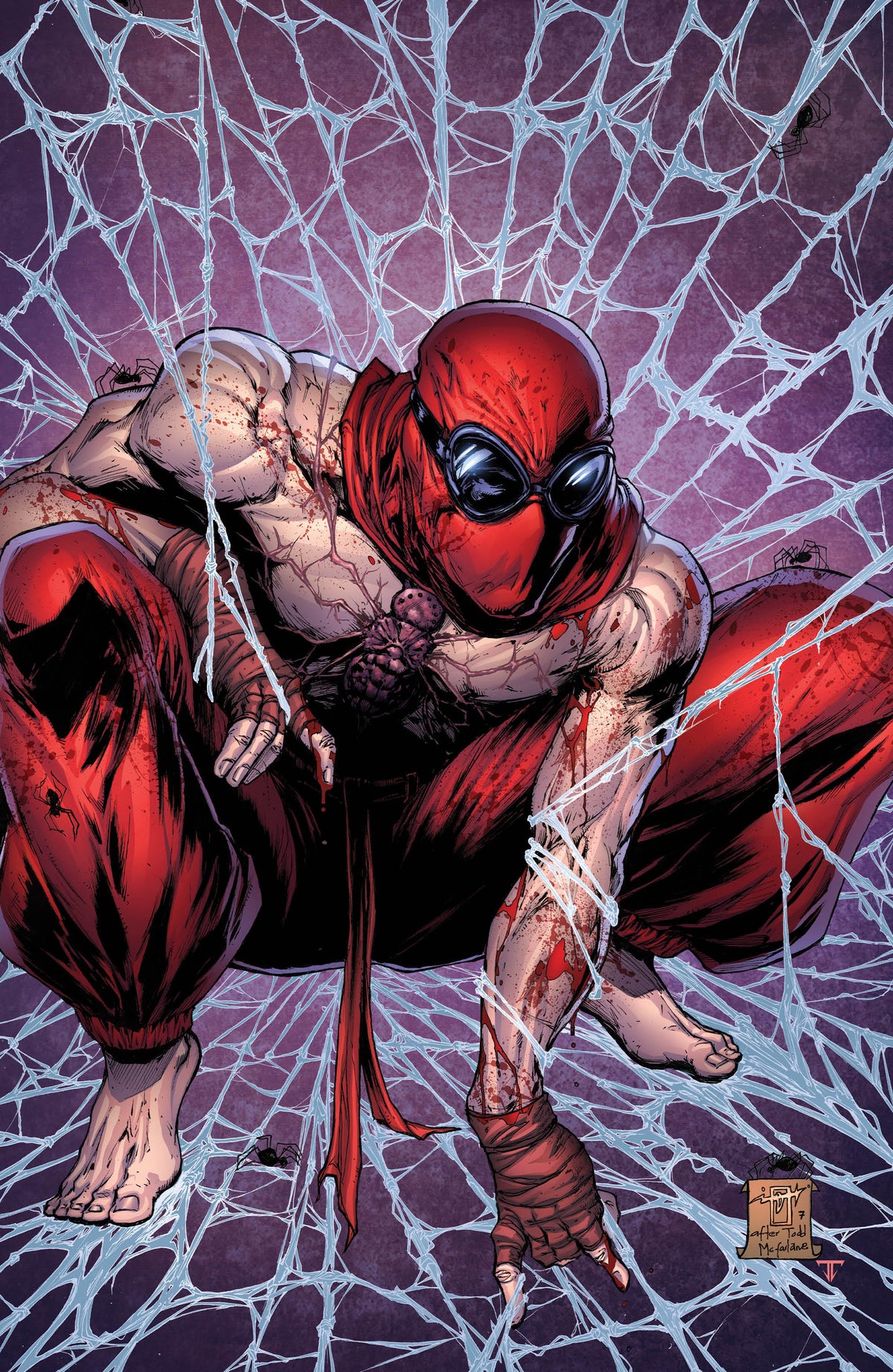PREORDER: Midnight Spider-man #1 Jonathan Uribe Virgin LTD 1K