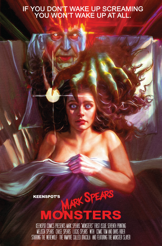 Mark Spears Monsters #1 7th Printing Nightmare Homage Red Trade Dress NYCC EXCLUSIVE VARIANT LTD 400