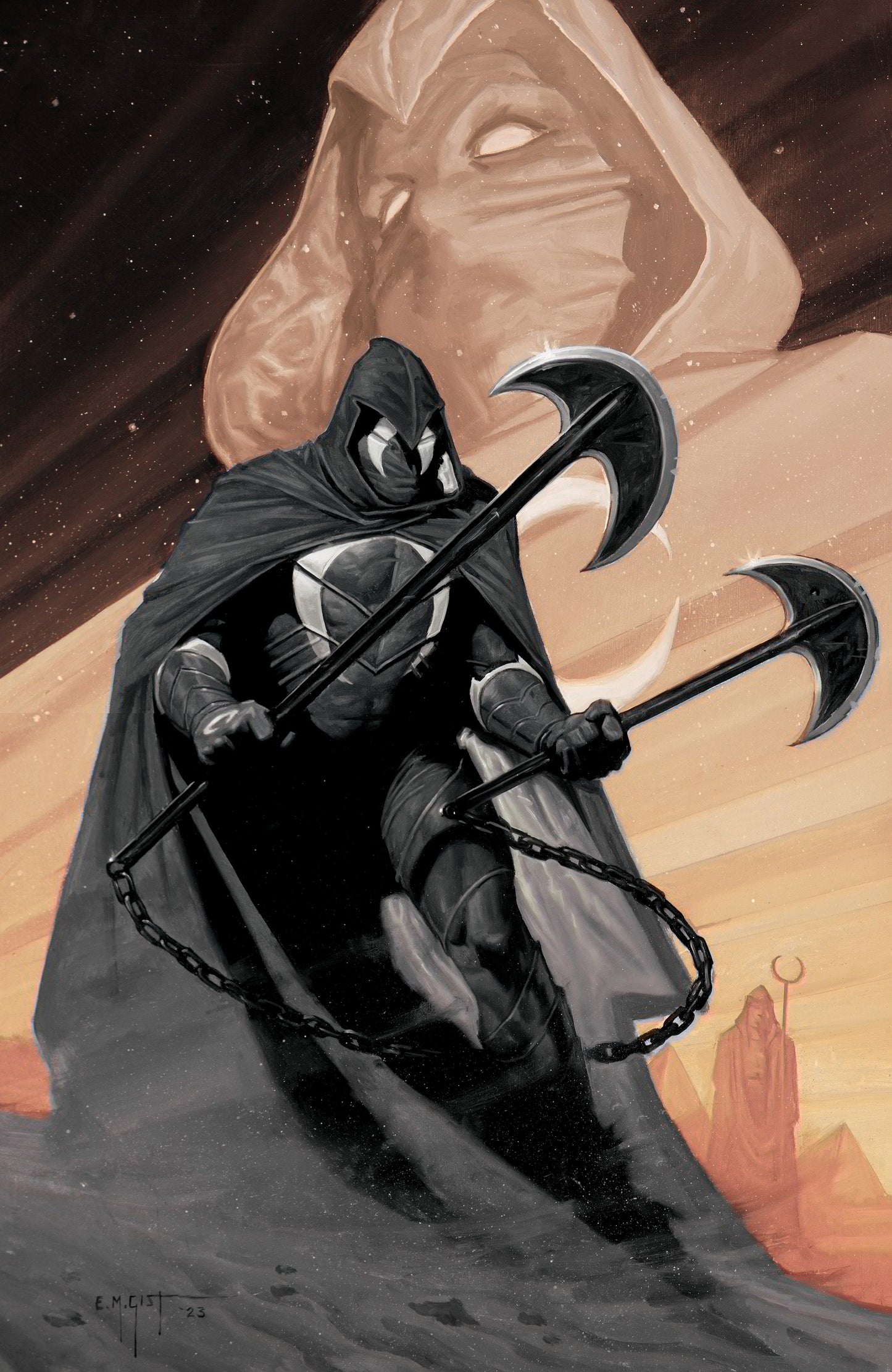 Vengeance Of Moon Knight #1 (Gist) Megacon 2024 Exclusive (Color Splash Virgin) LTD 600