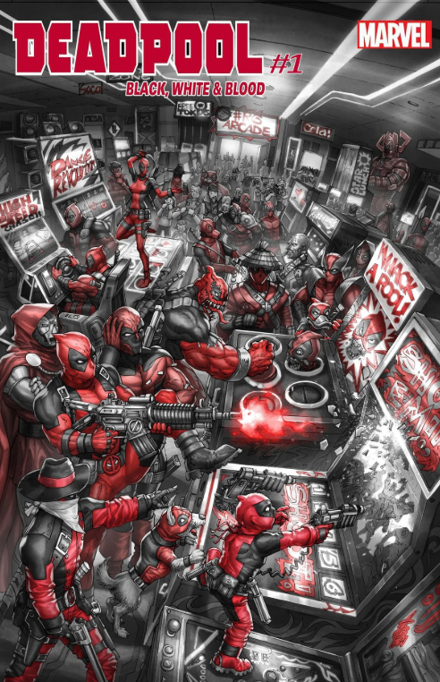 Deadpool: Black, White & Blood #1 Alan Quah Trade Dress Variant