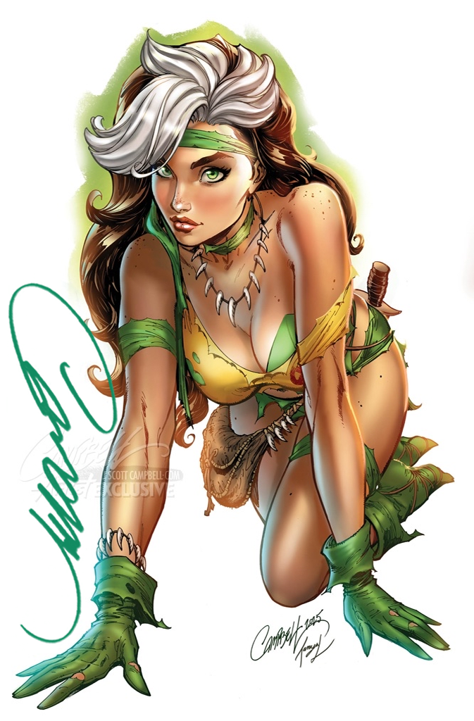 Rogue: The Savage Land #5 JSC Artist EXCLUSIVE SIGNED "Gaze"