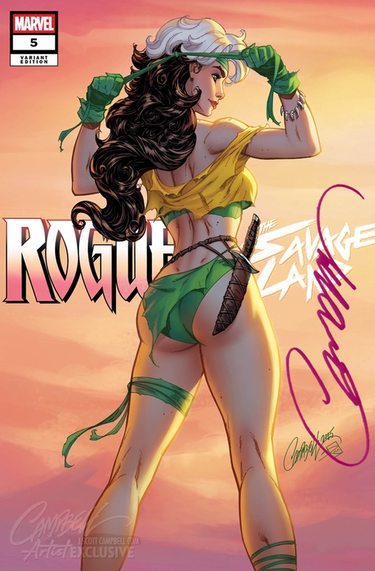 Rogue: The Savage Land #5 JSC Artist EXCLUSIVE SIGNED "Sunset"