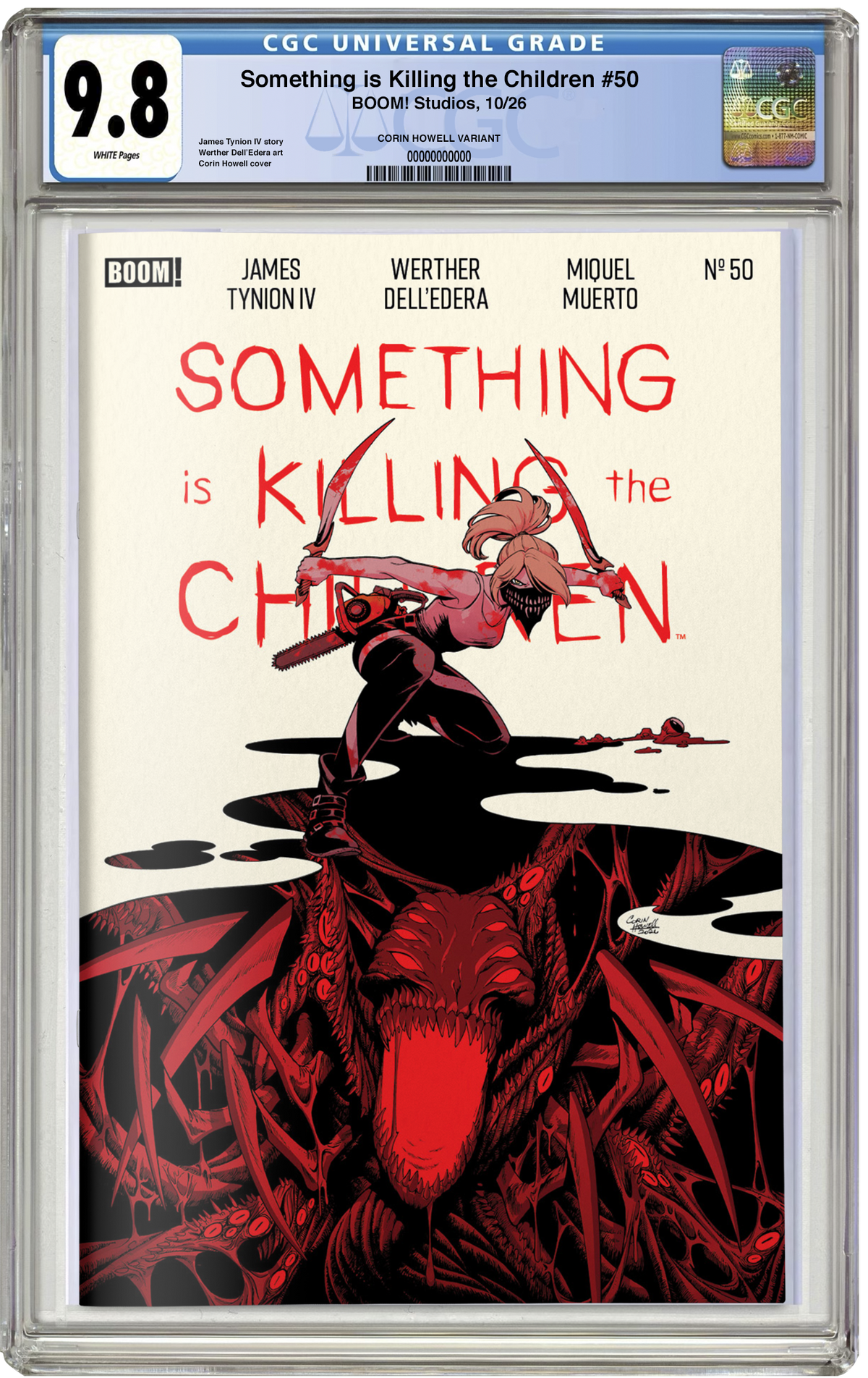 PREORDER: CGC 9.8 Something Is Killing the Children #50 Trade Foil Corrin Howell NYCC EXCLUSIVE