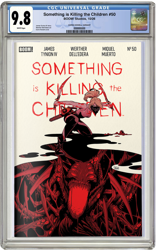 PREORDER: CGC 9.8 Something Is Killing the Children #50 Trade Foil Corrin Howell NYCC EXCLUSIVE
