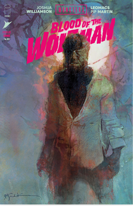 Blood of Wolfman #1 Bill Sienkiewicz Trade Dress Variant LTD 999