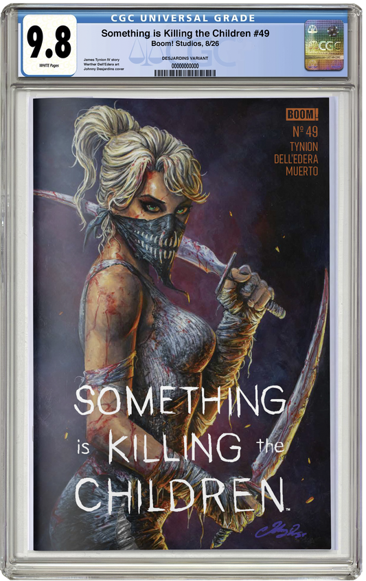 PREORDER: CGC 9.8 Something is Killing the Children #49 Johnny Desjardins Trade Variant