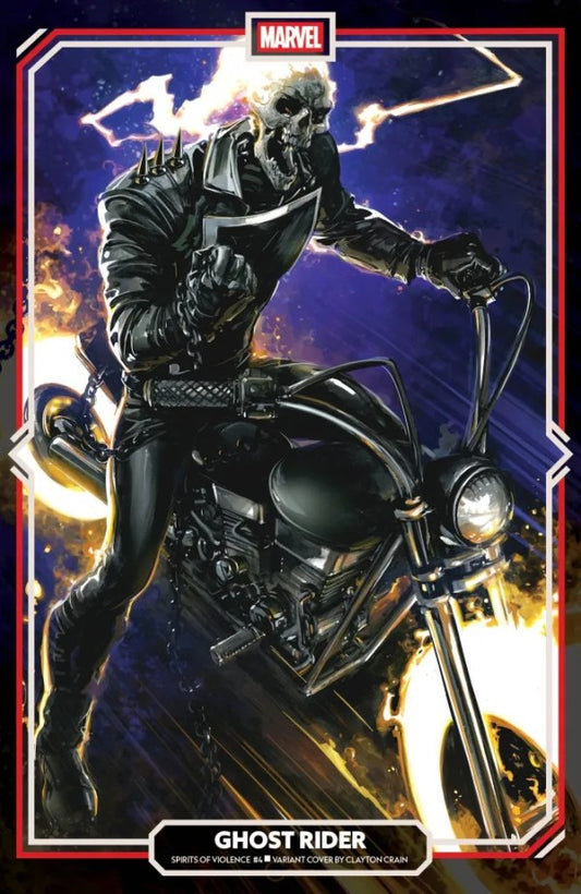 Spirits of Violence #4 Clayton Crain Variant