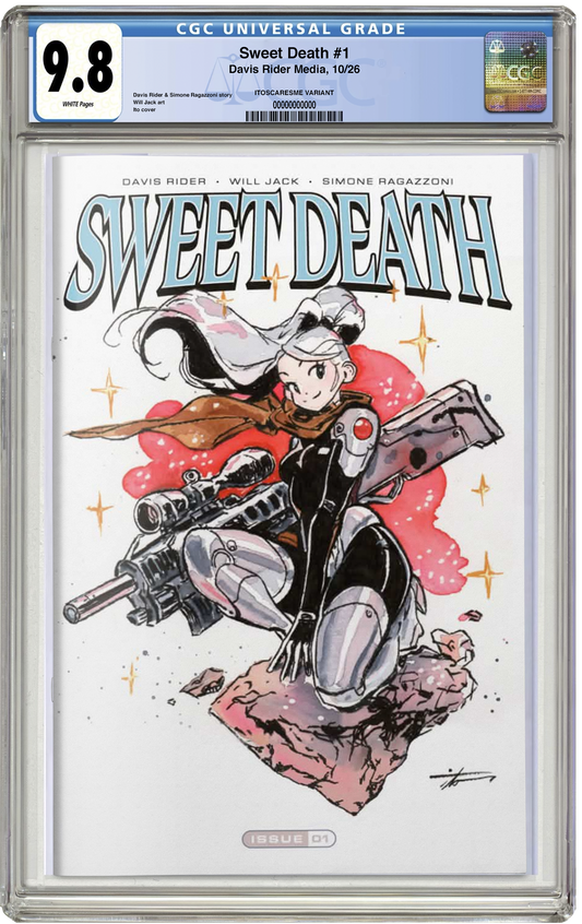 PREORDER: CGC 9.8 Sweet Death #1 Trade Dress Ito NYCC EXCLUSIVE VARIANT
