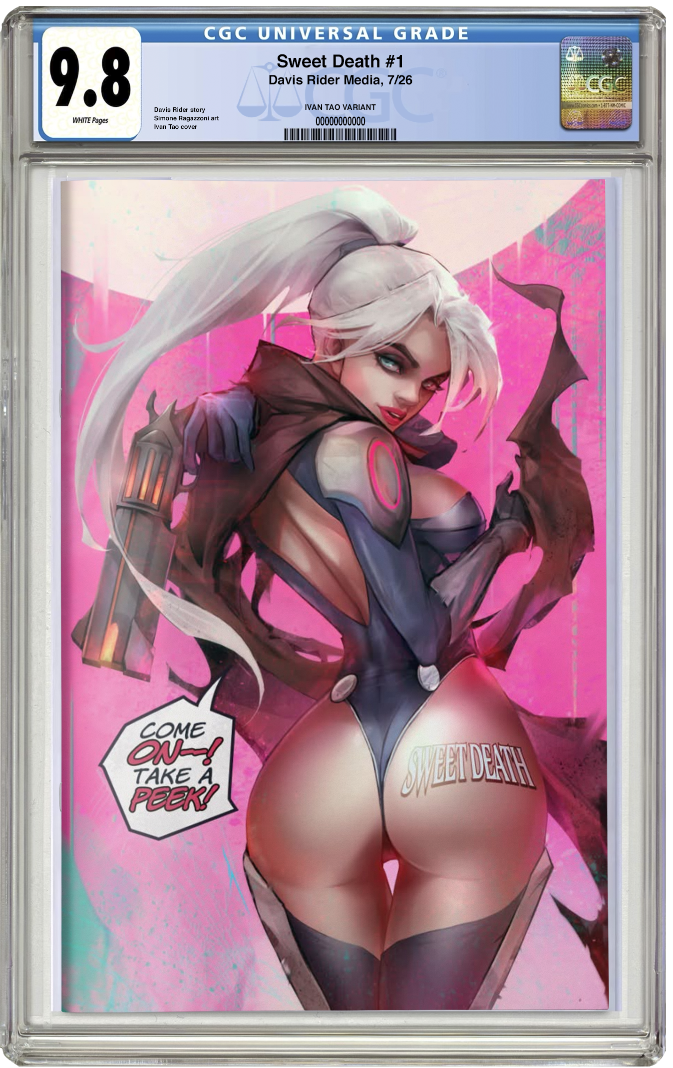 PREORDER: CGC 9.8 Sweet Death #1 Ivan Tao Variant
