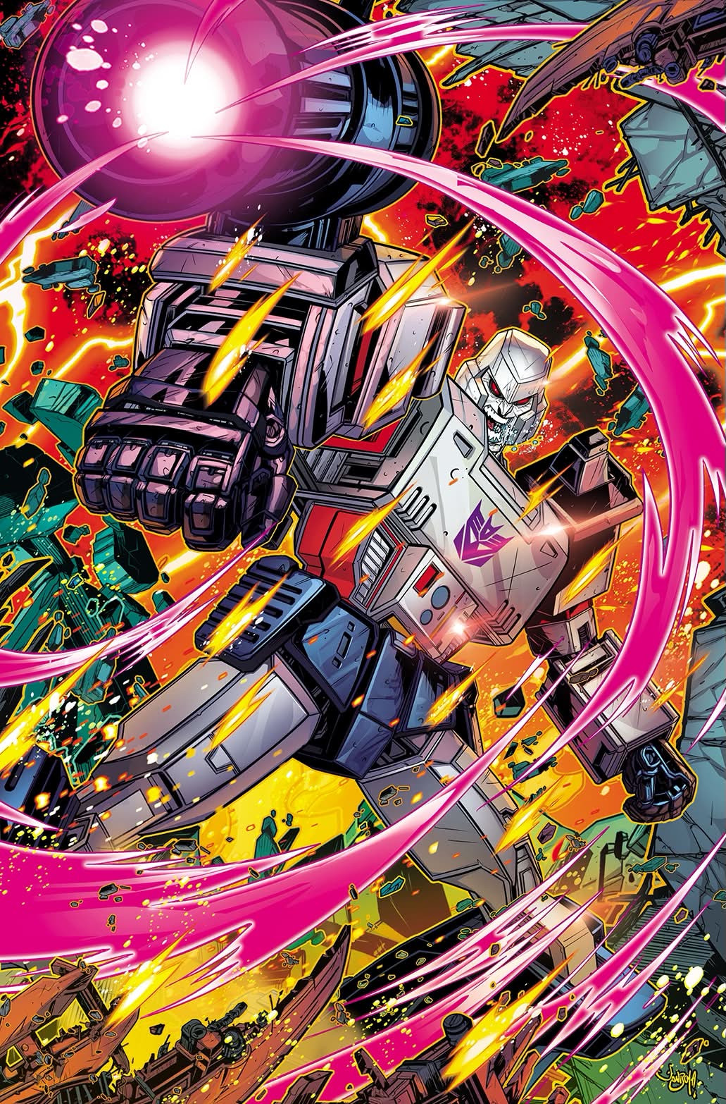 Transformers #1 Jonboy Meyers Foil Reprint LTD 999
