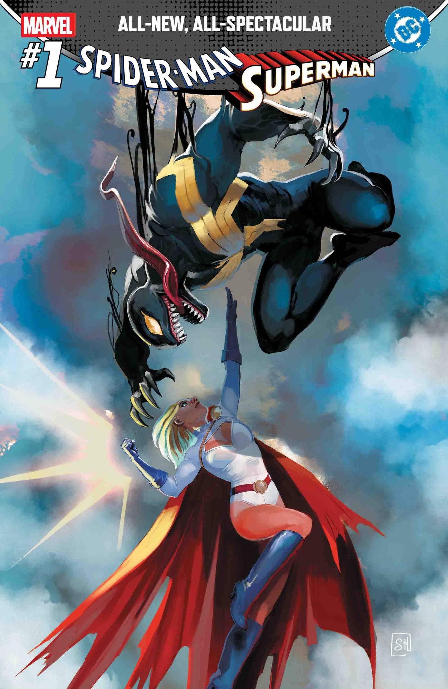 Marvel/DC: Spider-Man/Superman #1 Stephanie Hans Trade Dress Variant