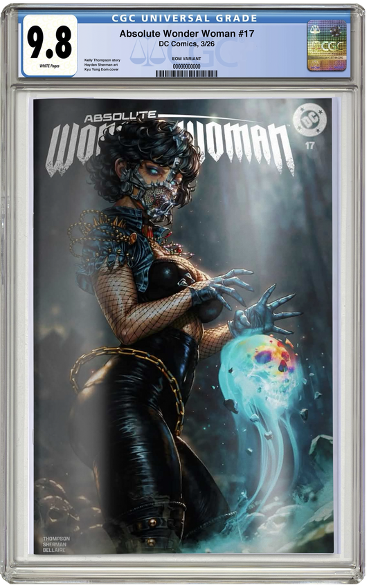 PREORDER: CGC 9.8 Absolute Wonder Woman #17 Kyuyong Eom Megacon 2026 Exclusive FOIL Trade Dress Variant