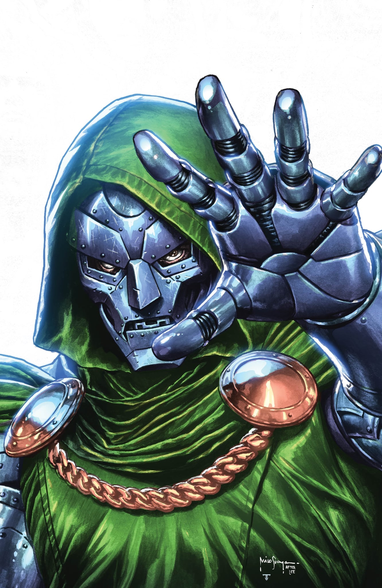 Fantastic Four #1 Mico Suayan Fan Expo Chicago Whiteout Virgin Variant