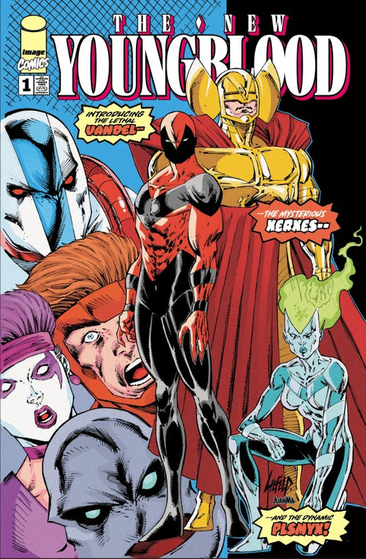 Youngblood #1 (2025) 2nd Print Rob Liefeld Trade Dress Variant