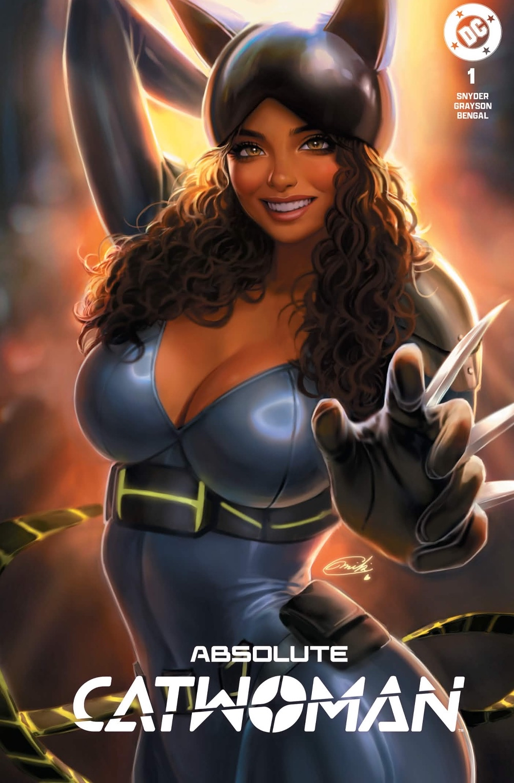 Absolute Catwoman #1 Miki Okazaki Exclusive Trade Dress Variant LTD 1K