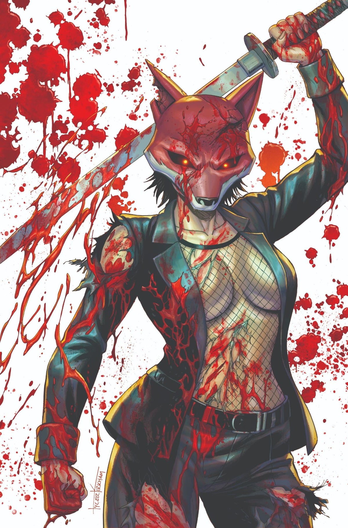 PREORDER: Exquisite Corpses: Fox Mask Killer #1 Tyler Kirkham Virgin Variant LTD 500