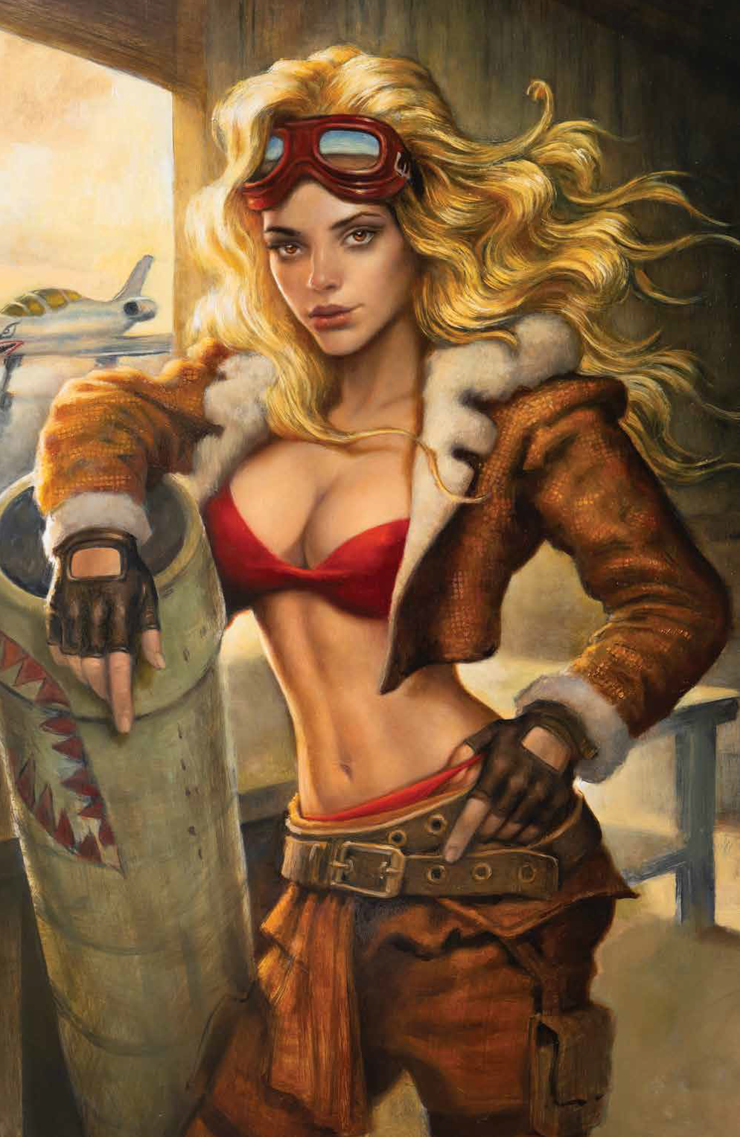 Lost Fantasy #11 Bombshell Downtown DaVinci Virgin Variant LTD 300