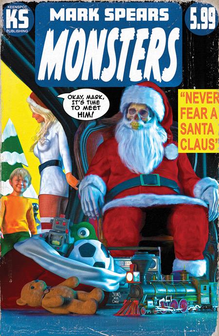 Mark Spears: Monsters #4 FOURTH PRINTING (Santa)
